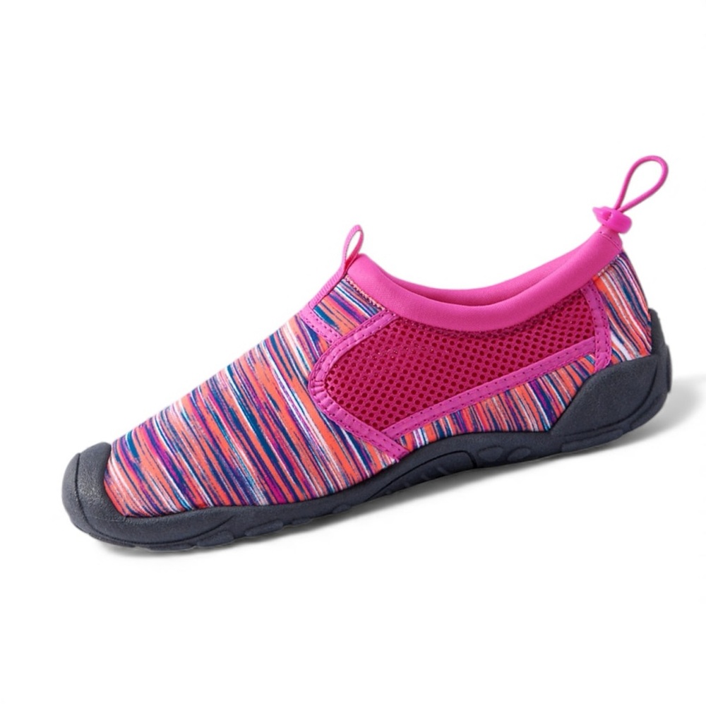 Lands' End Pink and Multicolor Aqua shoes Slip-Ons - Picture 4 of 4